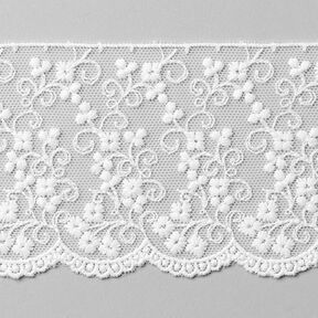 Tulle Lace [75mm] - white, 