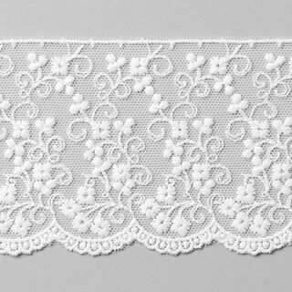 Tulle Lace [75mm] - white, 