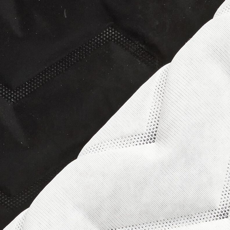 Quilted Fabric Peachskin Chevron | Katia Fabrics – black, image number 5
