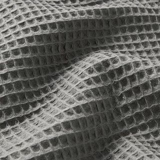 Waffle Piqué – dark grey, 