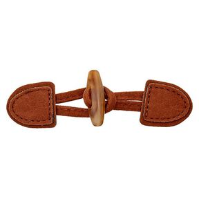Duffle Coat Fastener [ 95 mm ] – medium brown, 