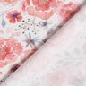 Watercolour roses cotton jersey – white/pink,  thumbnail number 4