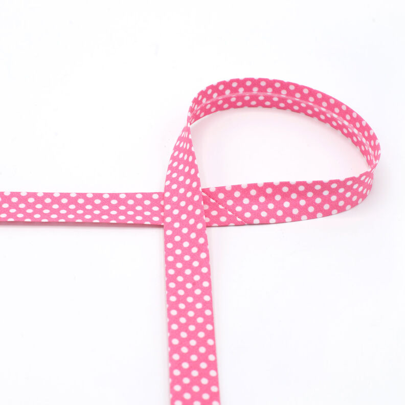 Bias binding Dots [18 mm] – pink,  image number 2