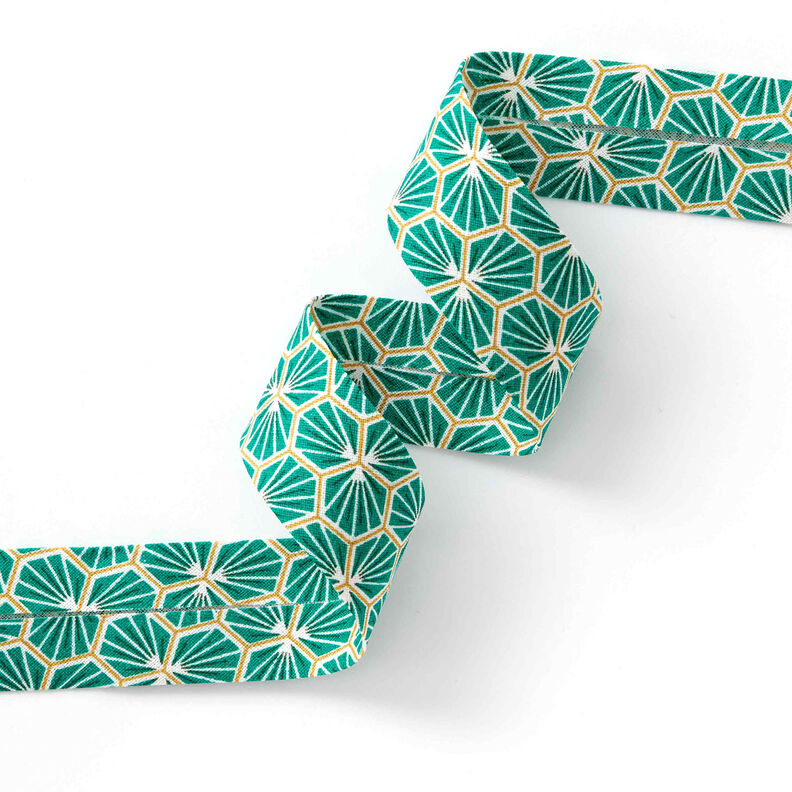 Bias binding Diamonds [27 mm] – green,  image number 2