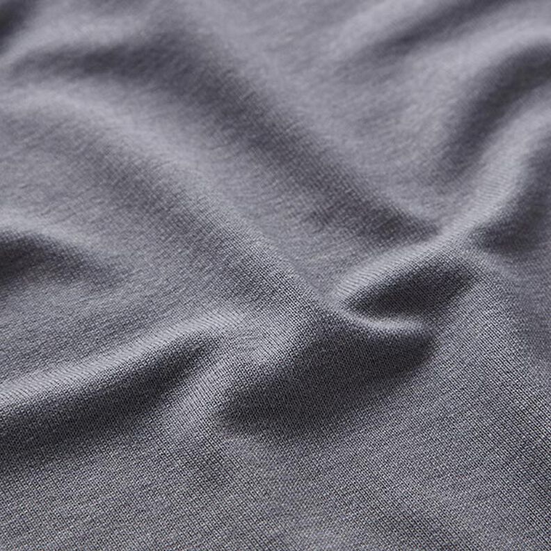 Lightweight Viscose Jersey – slate grey,  image number 3