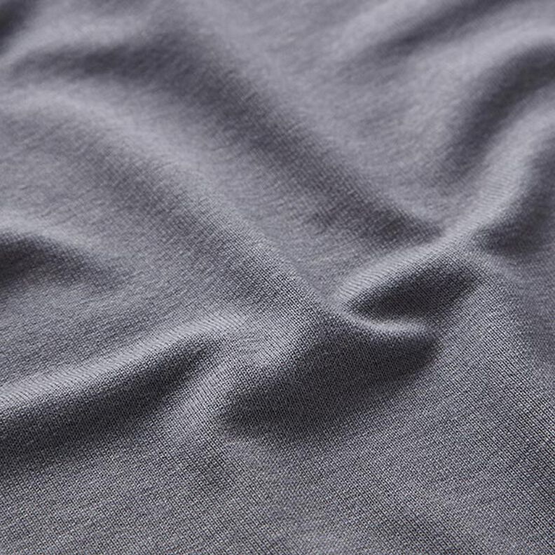 Lightweight Viscose Jersey – slate grey,  image number 3