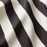 Outdoor Fabric Canvas Block Stripes – black/ivory,  thumbnail number 2