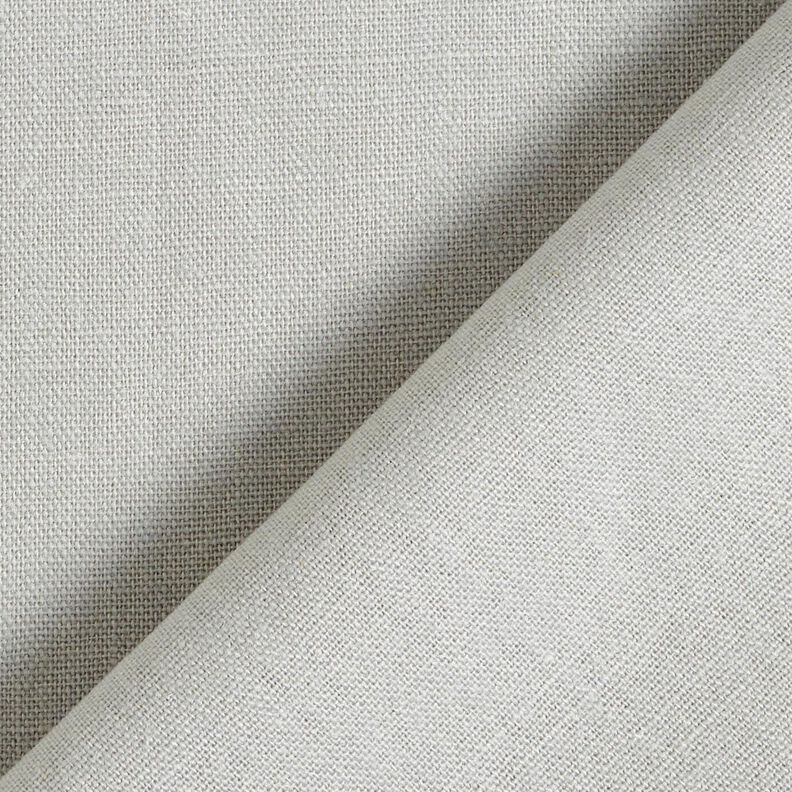 pure heavy linen Plain – elephant grey | Remnant 50cm, image number 3
