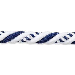 Cord Nautical [8mm] – white/blue, 