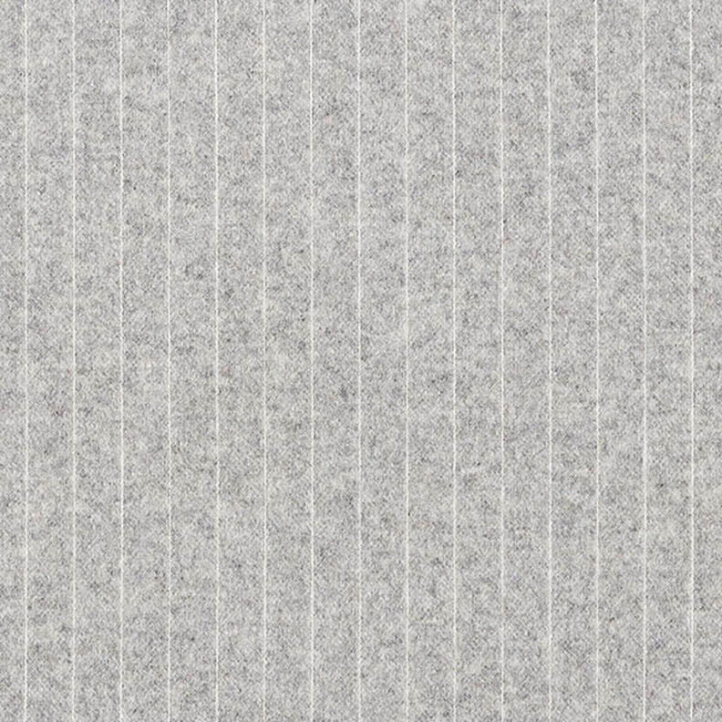 Jacquard knit brushed pinstripe – light grey,  image number 1