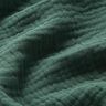 GOTS Triple-Layer Cotton Muslin – dark green,  thumbnail number 3