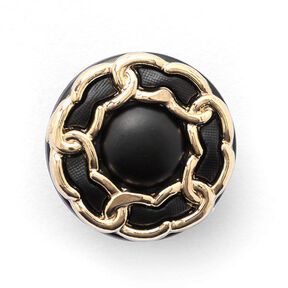 Shank Button – black/gold, 