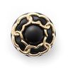 Shank Button – black/gold,  thumbnail number 1
