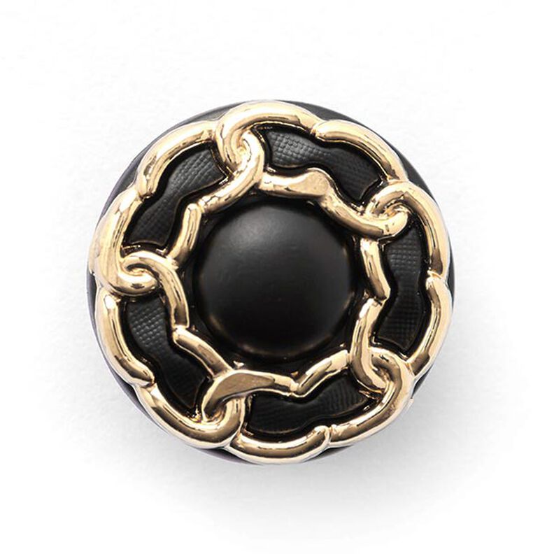 Shank Button  – black/gold,  image number 1