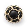 Shank Button  – black/gold,  thumbnail number 1