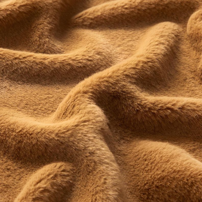Plain faux fur – fawn,  image number 2