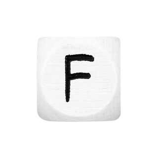 Wooden Letters F – white | Rico Design, 