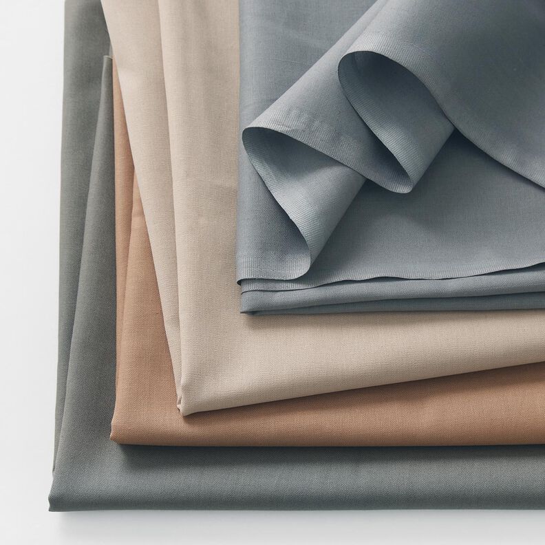 Cotton Cretonne Plain – pearl grey, image number 4