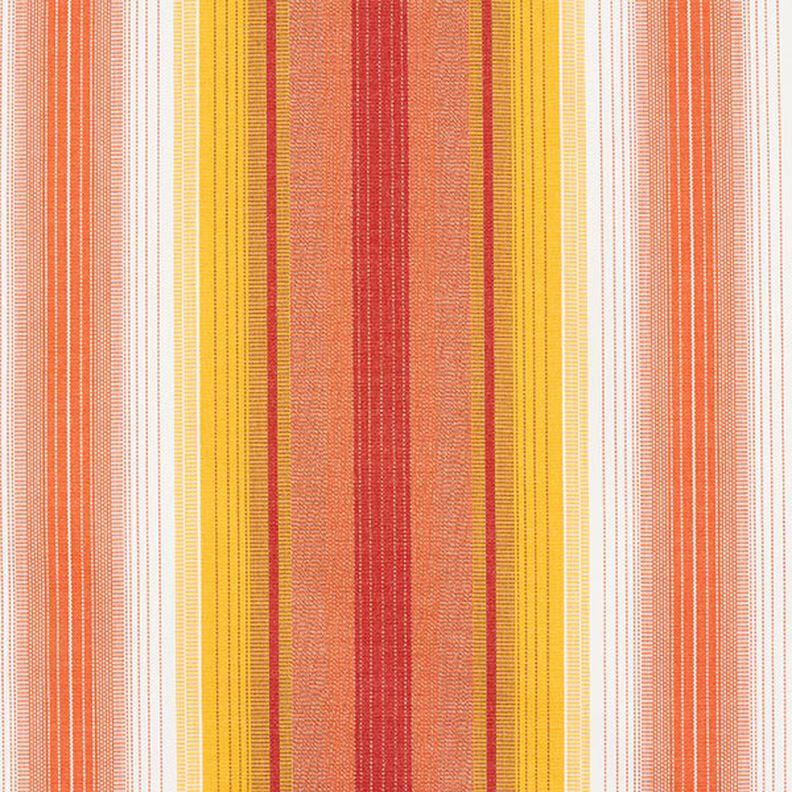 awning fabric melange stripes – terracotta/mustard,  image number 1