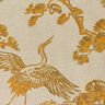 Decor Fabric Canvas Chinese Crane – beige/curry yellow,  thumbnail number 6