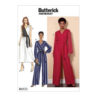 Plus Size - Jumpsuit | Sash, Katherine Tilton 6522 | 18W - 24W, 