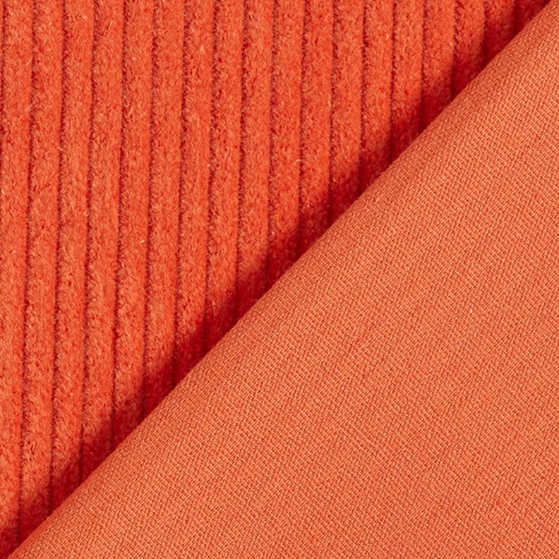 Chunky Corduroy pre-washed Plain – orange,  image number 3