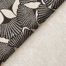 Decor Fabric Half Panama spotted ginkgo – black/natural,  thumbnail number 4