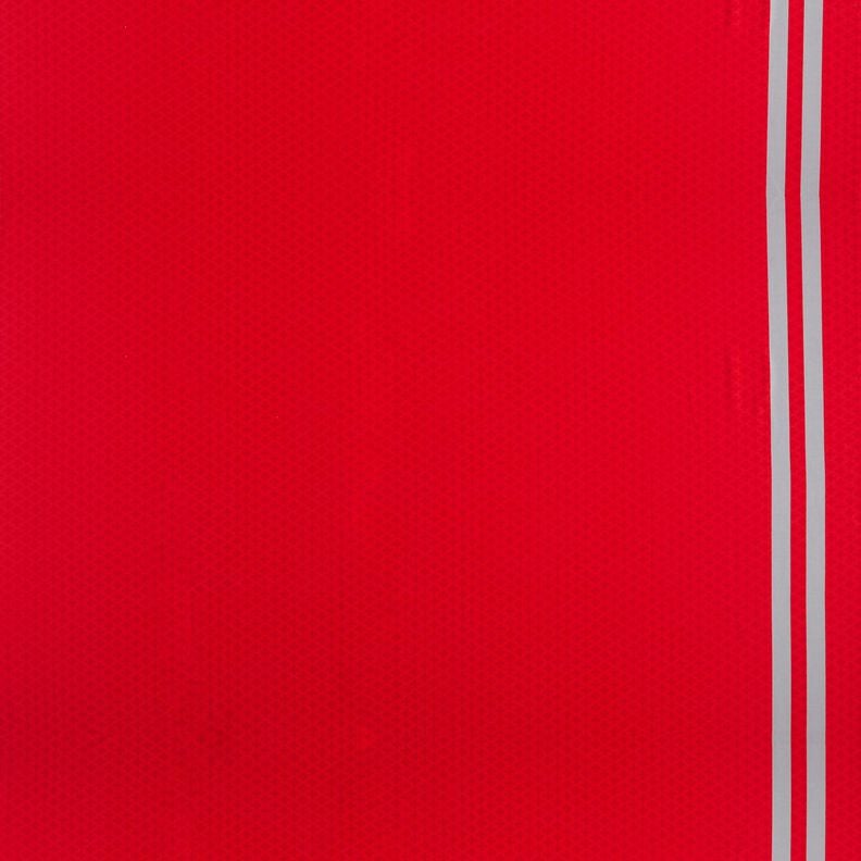French Terry Border fabric emergency doctor outfit – red/silver grey, image number 5