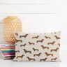 Half Panama Decor Fabric Dachshund – natural,  thumbnail number 6