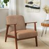 Upholstery Fabric Fine Texture – light brown,  thumbnail number 4