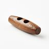 Wooden toggle button [40 mm] – caramel,  thumbnail number 3