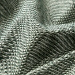 Decorative fabric, ribbed texture, recycled – dark green, 