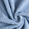 Plain sherpa Cotton Blend Plain – steel blue,  thumbnail number 3