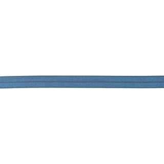 Elasticated Edging  shiny [15 mm] – denim blue, 