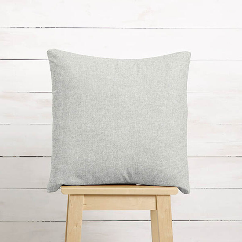 Upholstery Fabric Monotone Mottled – silver grey,  image number 7