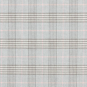 Stretch Trouser Fabric Tartan – light grey/dark grey, 
