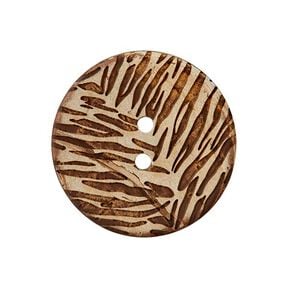 2-Hole Coconut Button  – beige, 