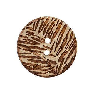 2-Hole Coconut Button  – beige, 
