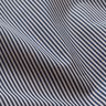 Shirt fabric vertical stripes – navy blue/beige,  thumbnail number 2