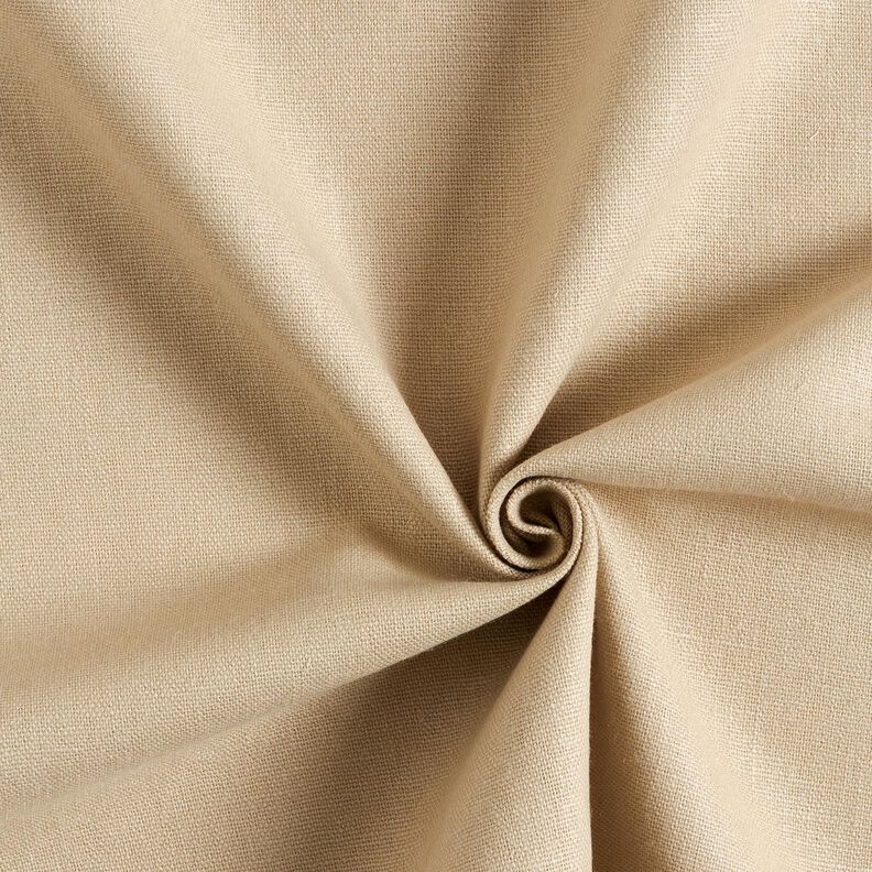 pure heavy linen Plain – cashew,  image number 1