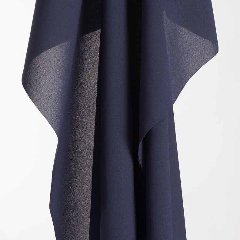 Crepe Georgette – blue-black,  image number 5