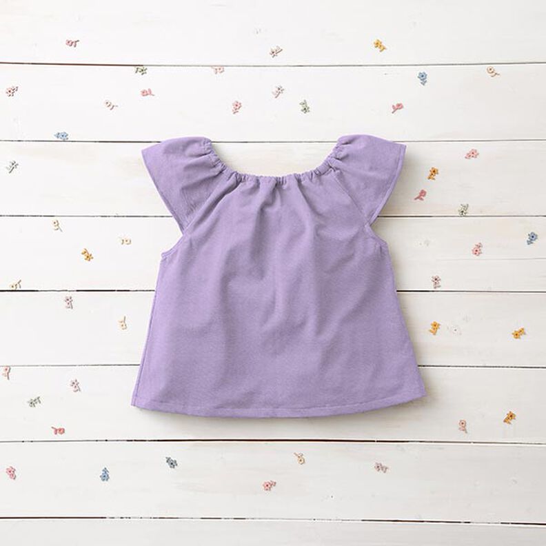 Medium Cotton Jersey Plain – mauve,  image number 7