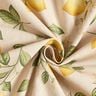 Decor Fabric Half Panama Little lemon tree – natural/yellow,  thumbnail number 3