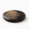 4-hole round button  [Ø 25 mm] – black brown,  thumbnail number 3