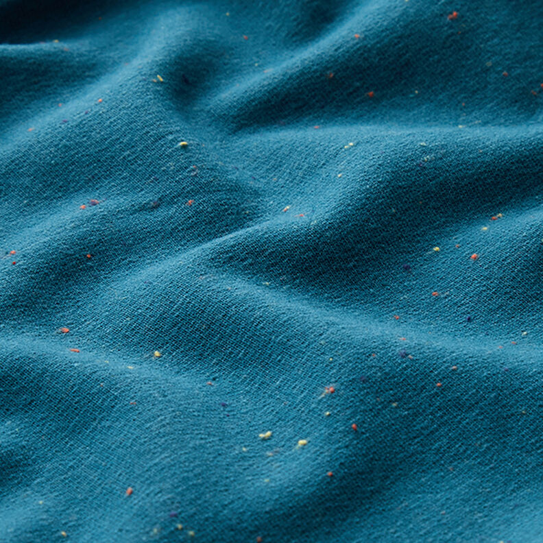 Comfy Sweatshirt Colourful Sprinkles – petrol,  image number 2