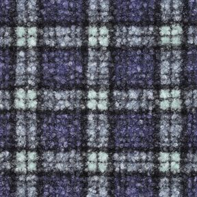 Knit Bouclé Check – lilac/pale mint, 