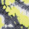 Batik and gold diamonds knitted lace – navy blue/neon yellow,  thumbnail number 1