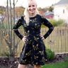 Cotton Jersey golden butterflies | Glitzerpüppi – black,  thumbnail number 6