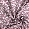Cotton Jersey bi-colour flowers – dark dusky pink,  thumbnail number 3