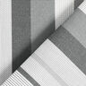 Outdoor Fabric Canvas Stripes – grey,  thumbnail number 4